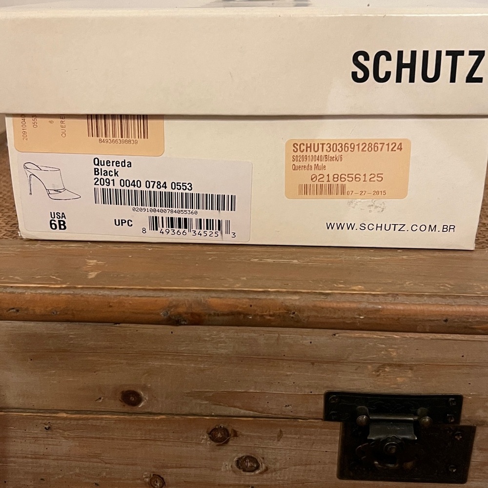 Chic Schutz Quereda Women's Black Heels - NIB - Picture 4 of 4